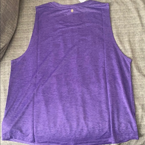NWT SPIRITUAL GANGSTER Peloton Purple Tank - Picture 2 of 2